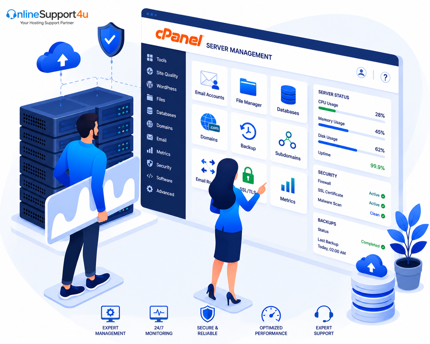 cPanel Server Management